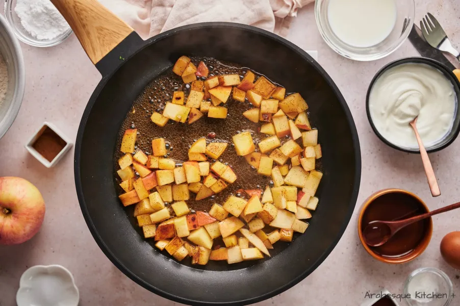 Cook for 10-15 minutes, or until the apples are soft and mushy.
