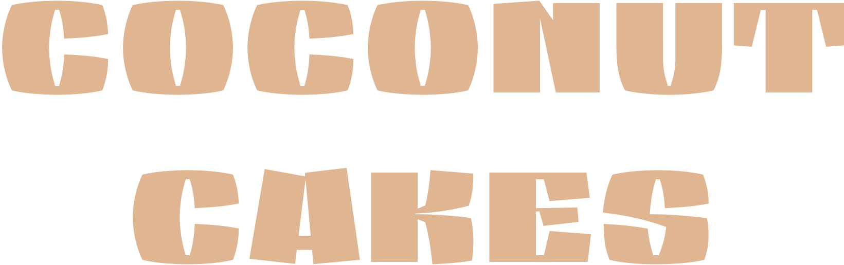 Fondant Coconut Cakes Recipe Arabesque kitchen