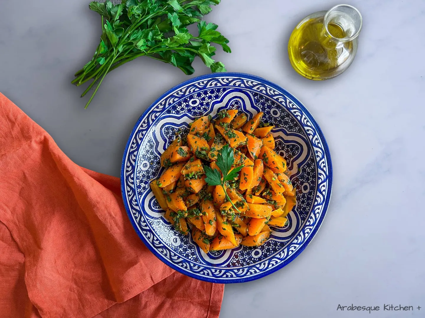 Salade de carottes au cumin