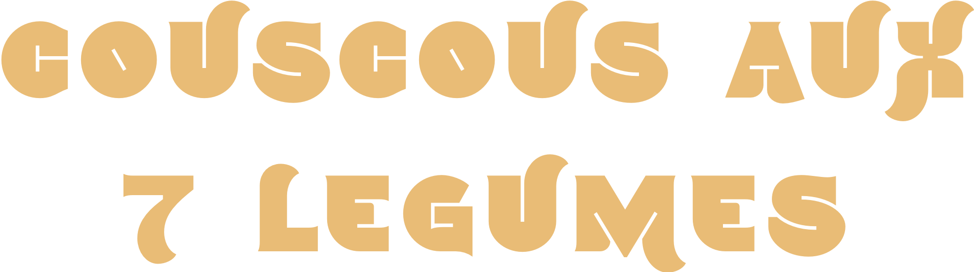 Couscous aux 7 Légumes logo