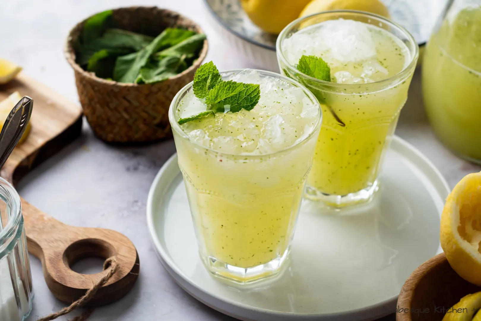 Moroccan Mint Lemonade