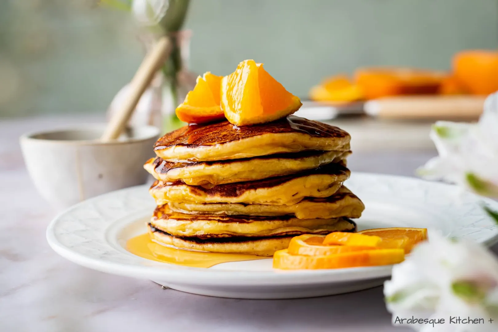 Orange Pancakes